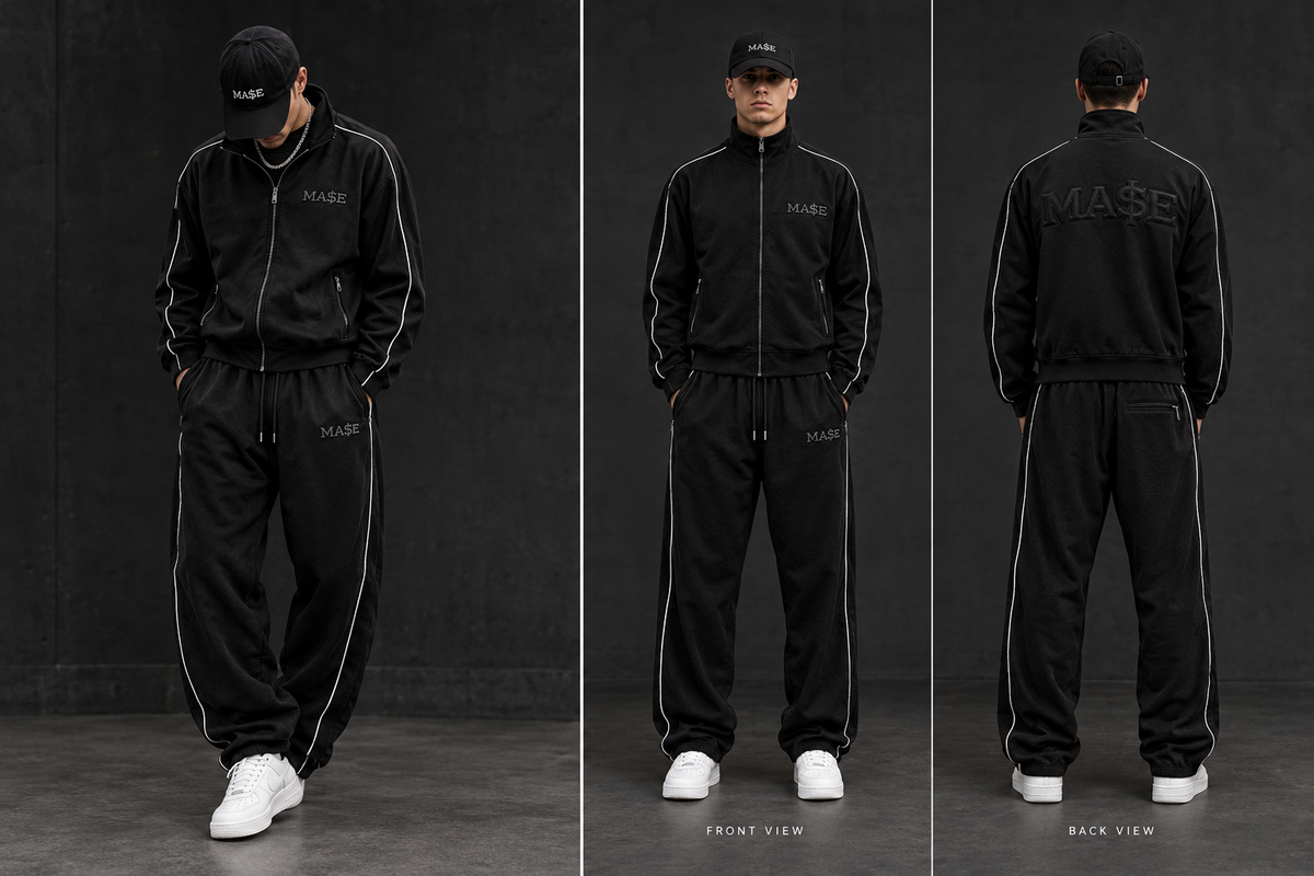 Midnight Luxe MASE in Black